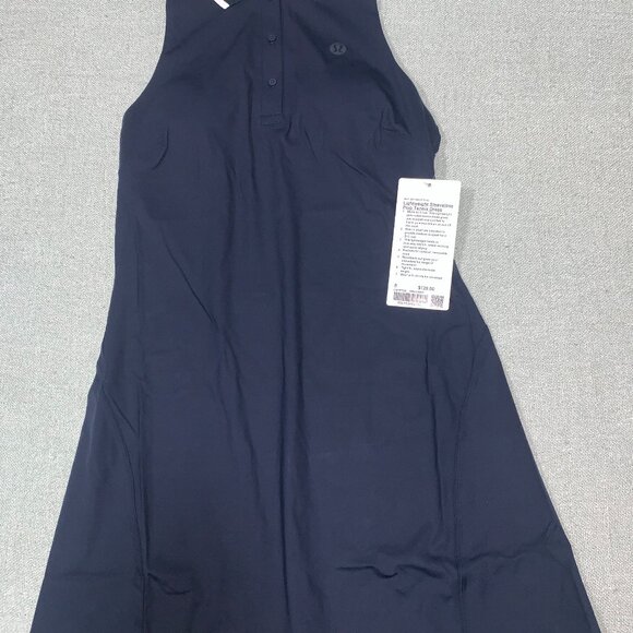Lululemon NWOT Tennis Dress 8. True Navy/White - Picture 2 of 15